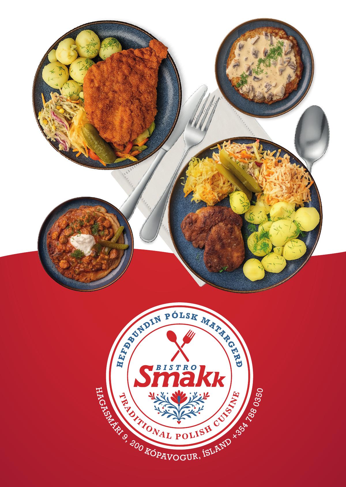 Menu Bistro Smakk strona 3